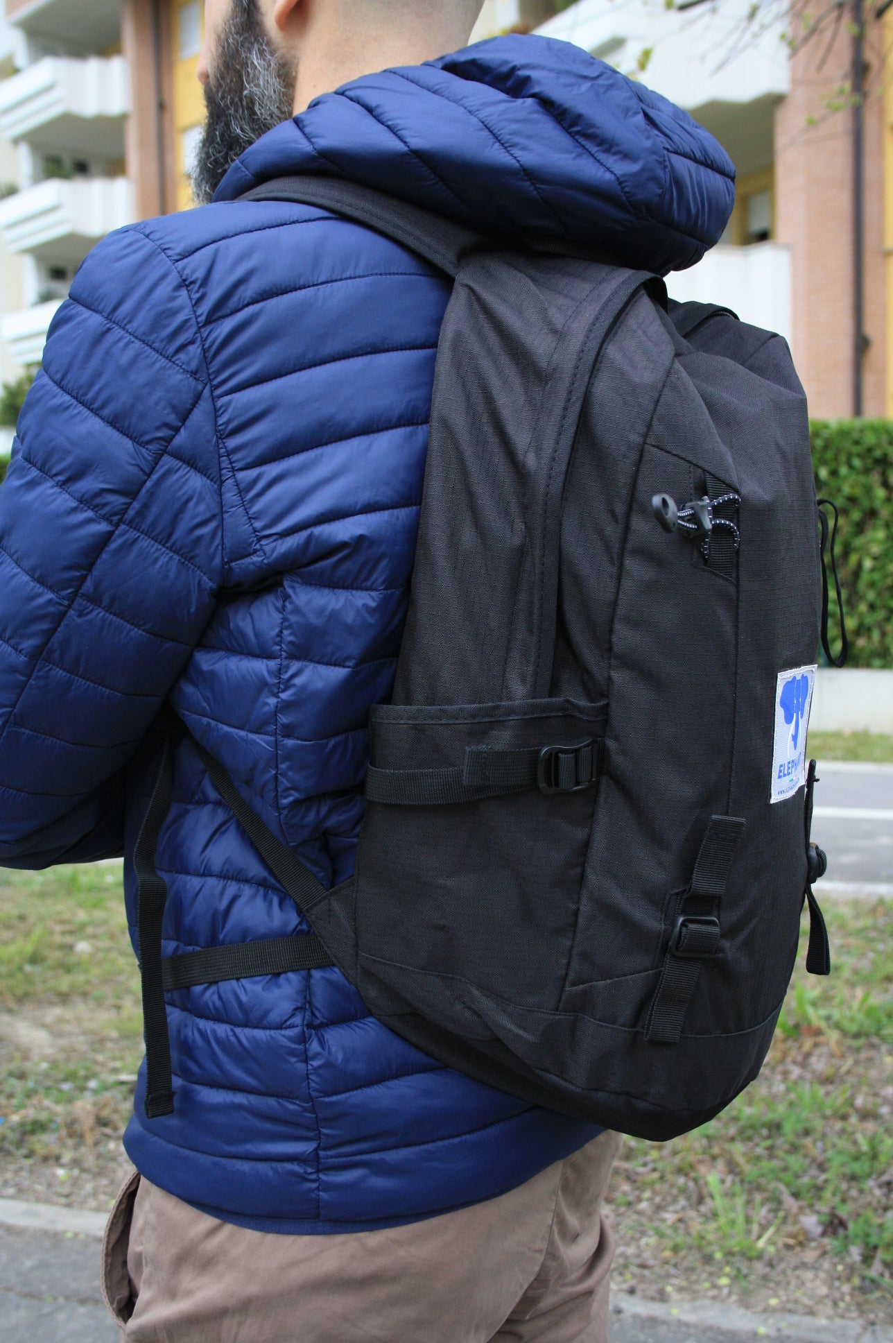 Zaino Nero 20 lt - NO Roll top