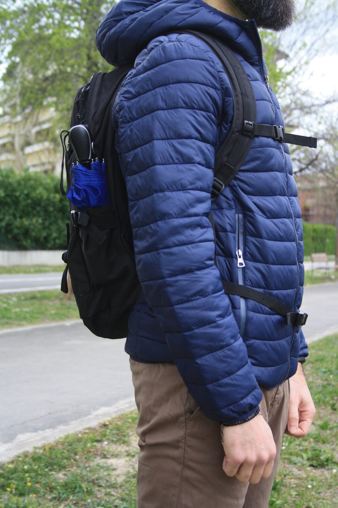 Zaino Nero 20 lt - NO Roll top