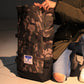 Zaino Roll top 22 lt  - Jungle Camo/Nero